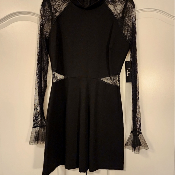 NWT Lulus Lace Skater Dress - Picture 5 of 8